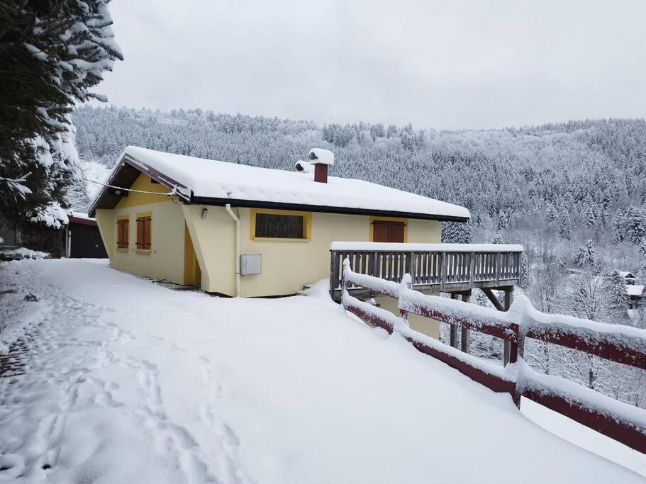Maison De Montagne Vue Magnifique Ventron Bagian luar foto