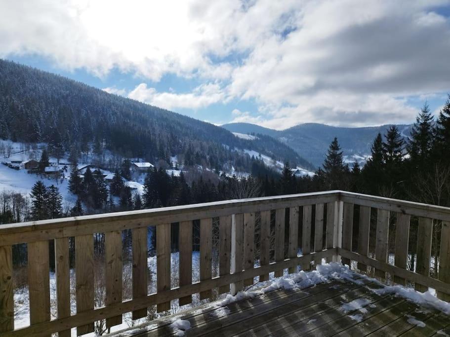 Maison De Montagne Vue Magnifique Ventron Bagian luar foto