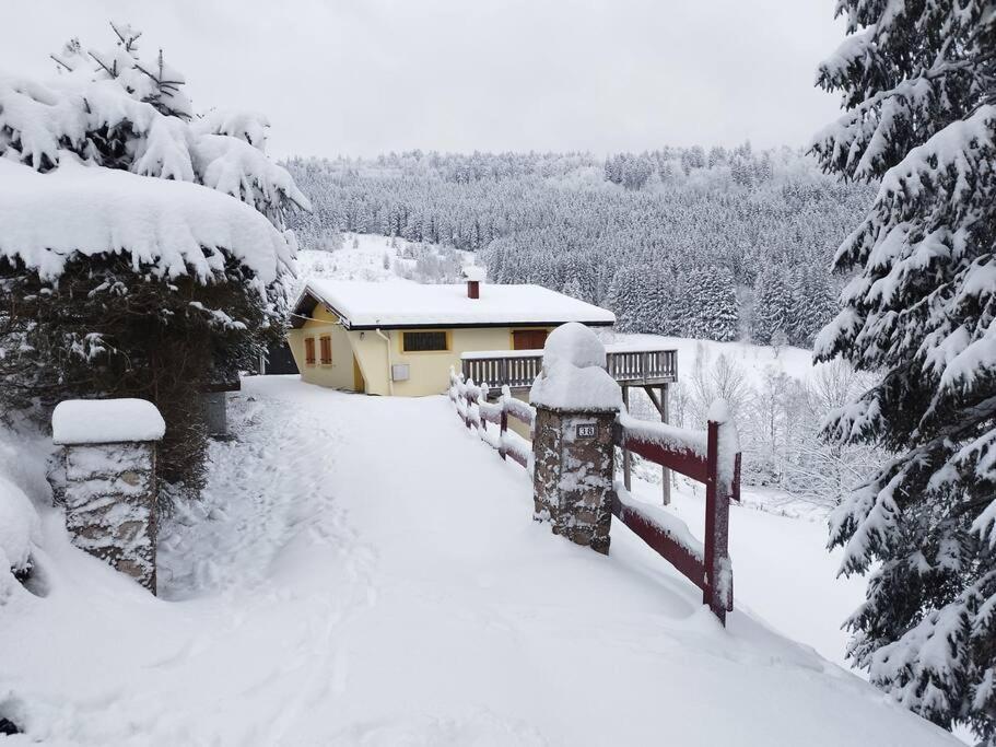 Maison De Montagne Vue Magnifique Ventron Bagian luar foto