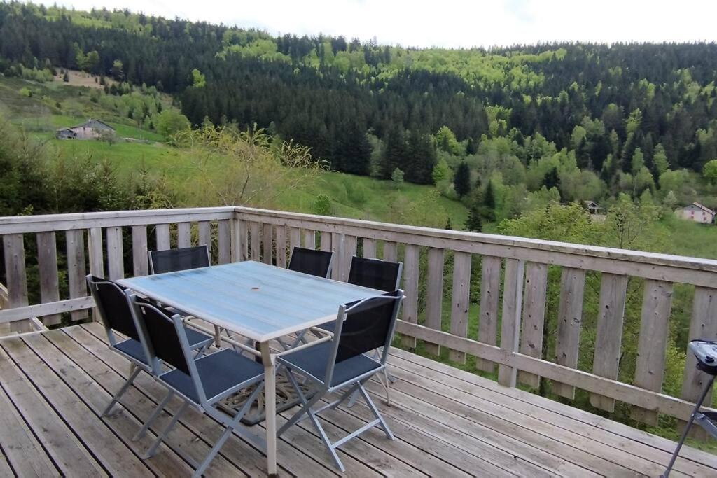 Maison De Montagne Vue Magnifique Ventron Bagian luar foto