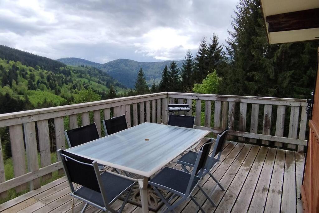 Maison De Montagne Vue Magnifique Ventron Bagian luar foto